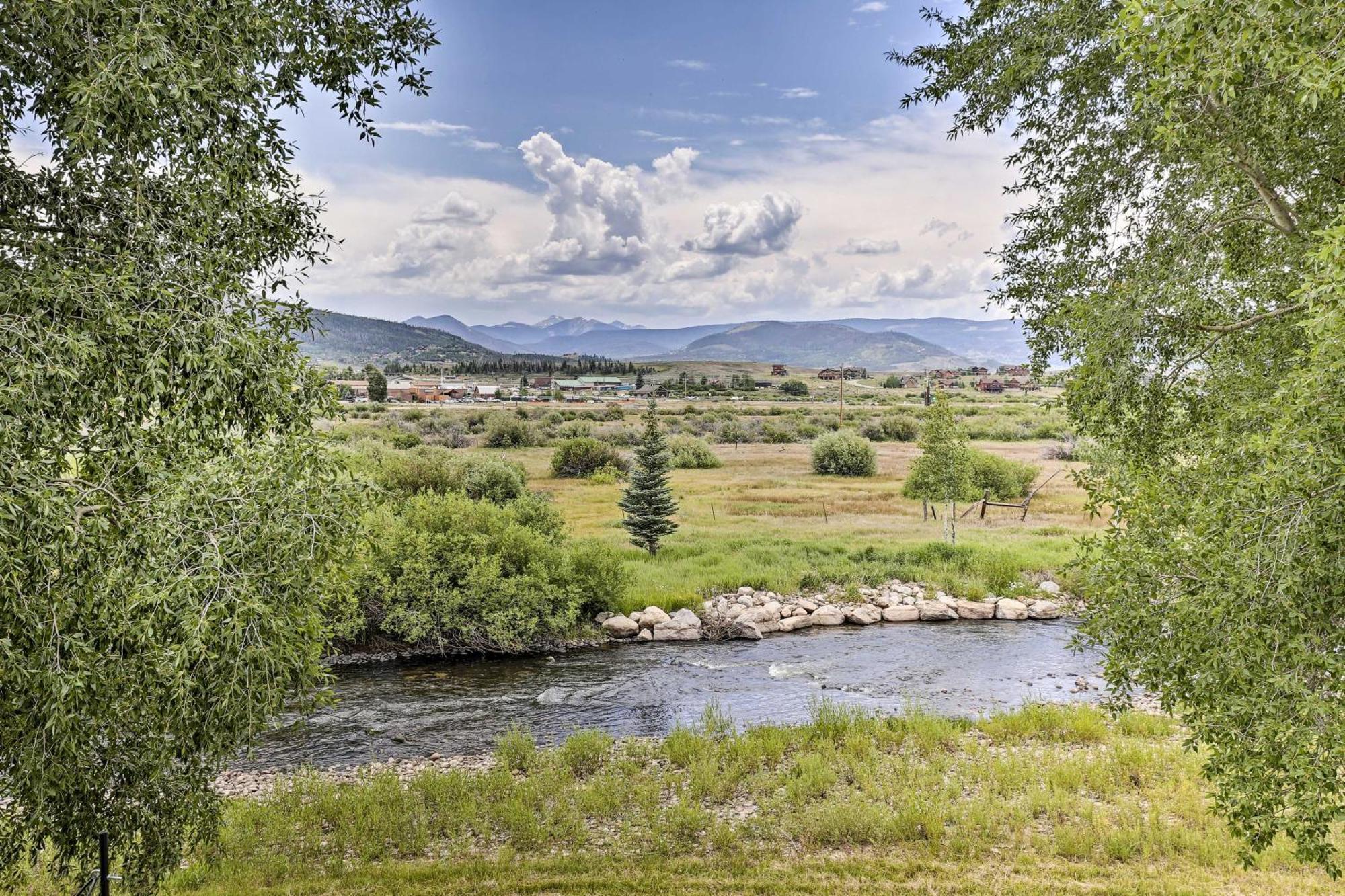 Riverfront Cabin About 4 Mi To Granby Ranch! Eksteriør billede
